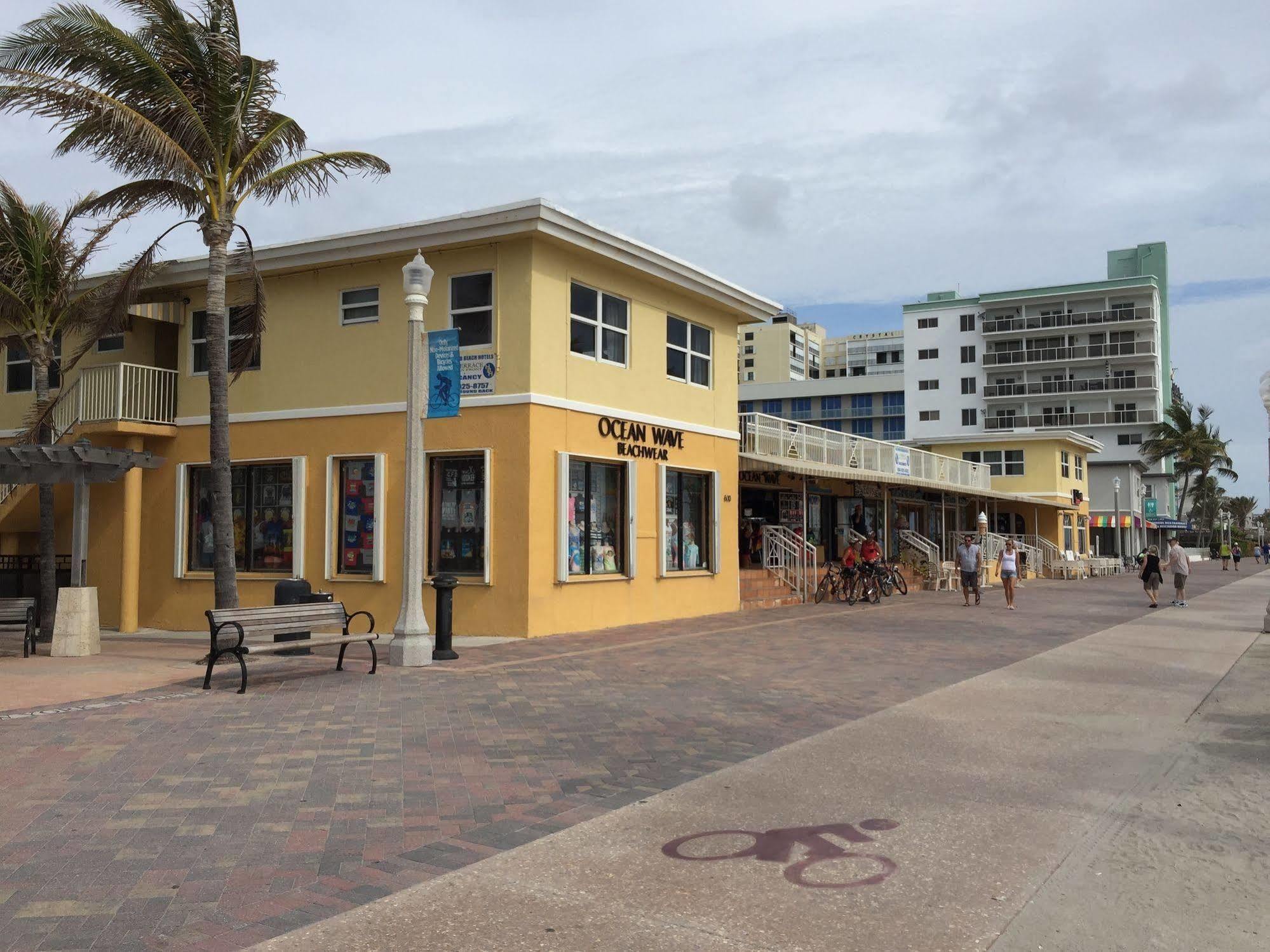 La Terrace Oceanfront Hotel Hollywood Exterior foto